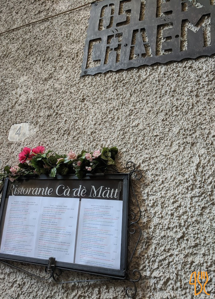 Ca De Matt Speisekarte