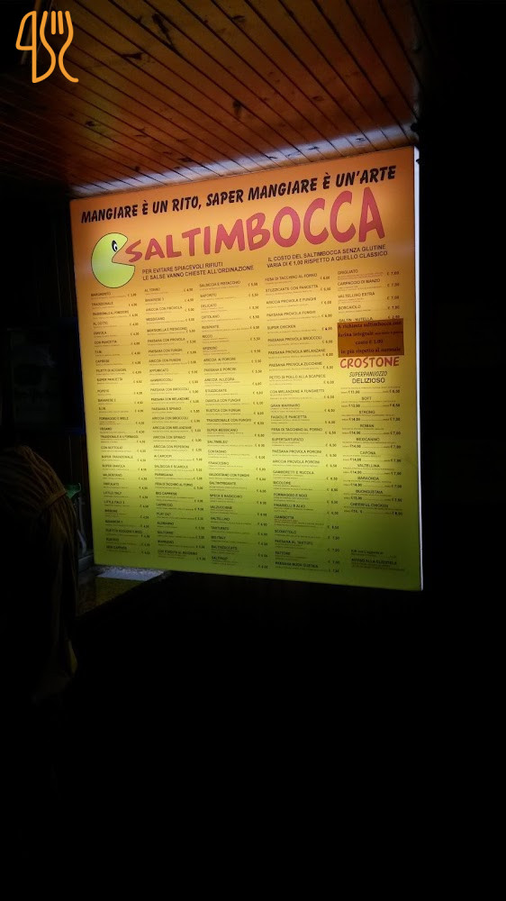 Saltimbocca News Carte