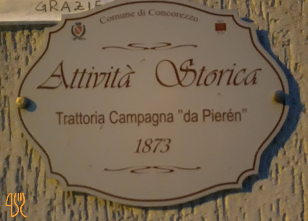 Trattoria Campagna 1873 Da Pierino Carte