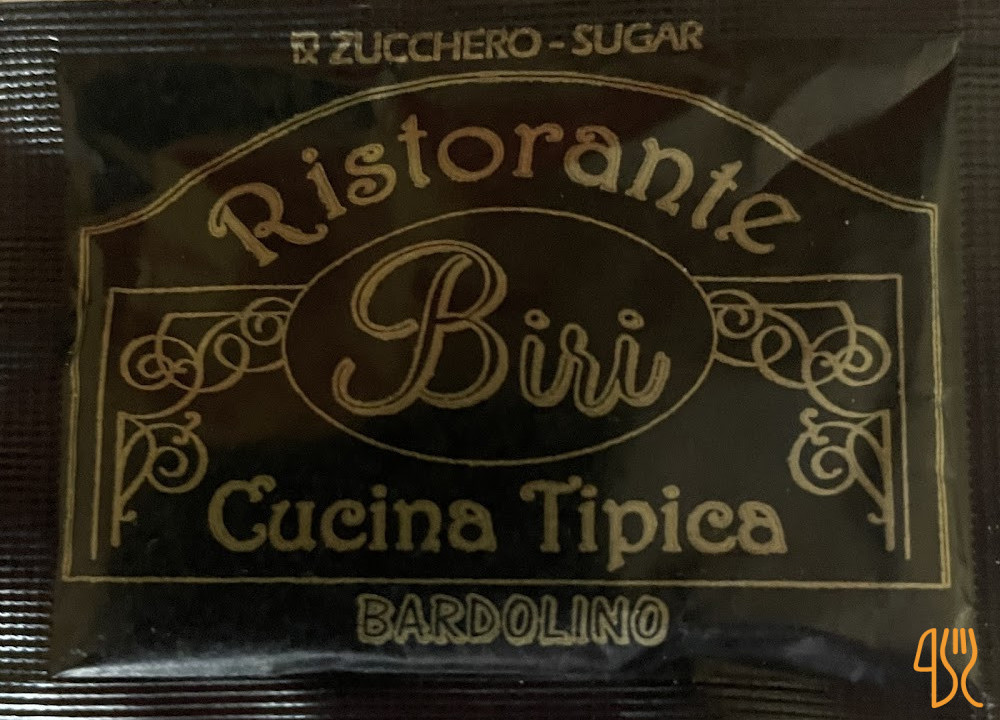Ristorante Pizzeria Bar Biri Speisekarte