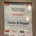 Cacio Peppe Speisekarte