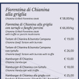 Le Vecchie Cantine Carte