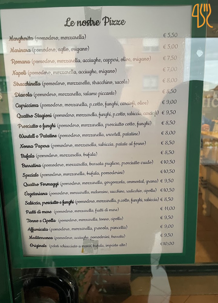 Il Rustico Speisekarte