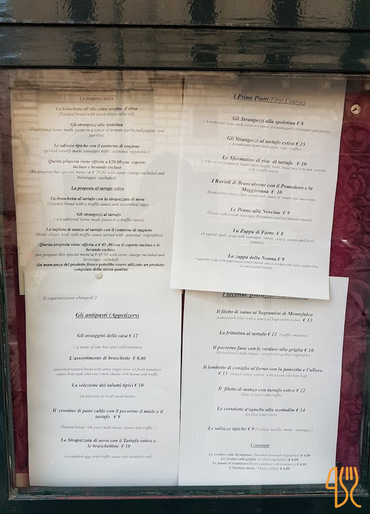 La Torretta Carta