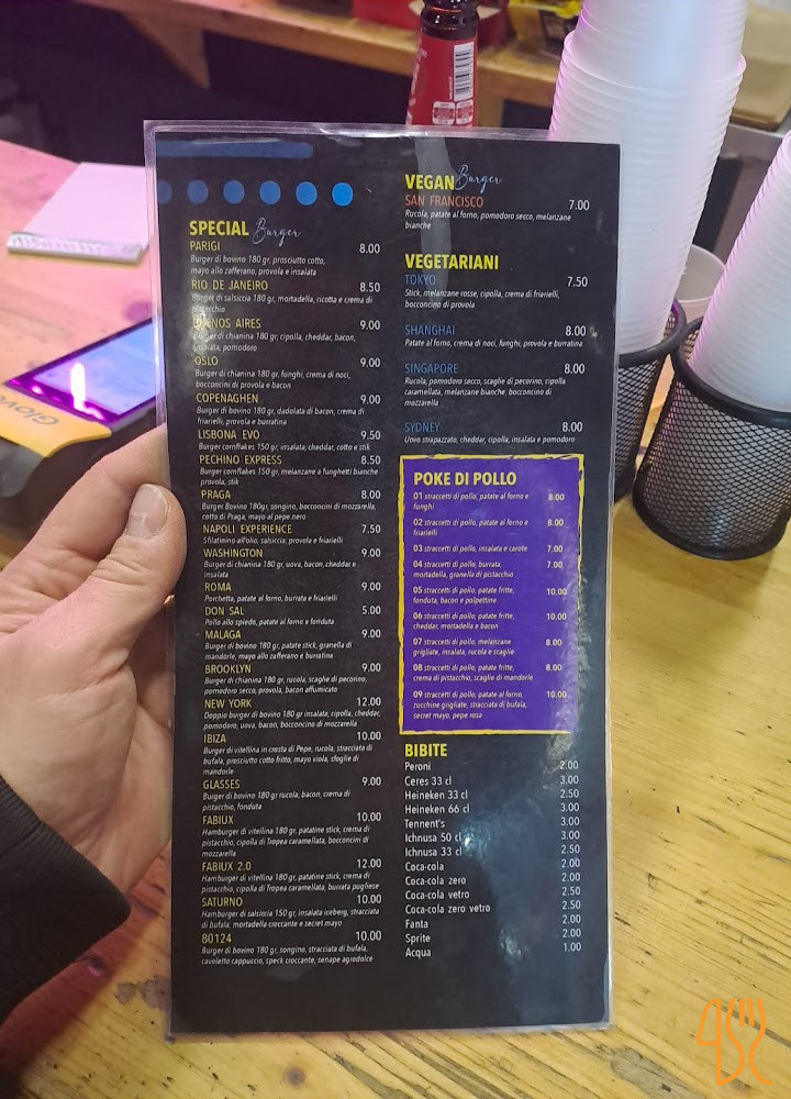 Pollo&burger Store Carte