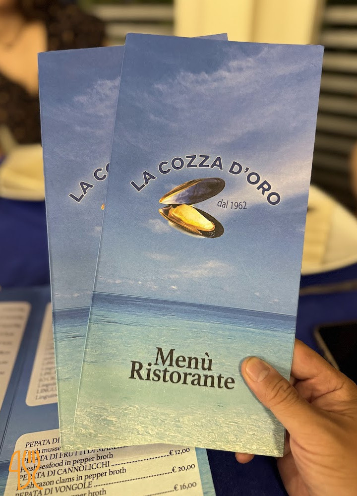 La Cozza D'oro Carta