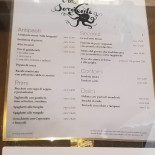 Alla Sorgente Speisekarte