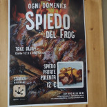 Frog Cafe' Speisekarte