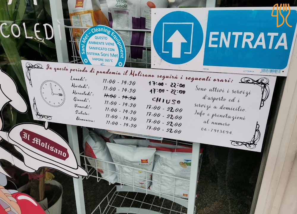 Il Molisano Speisekarte