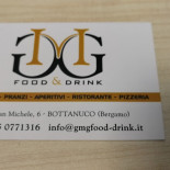 G.m.g. Food Drink Logo