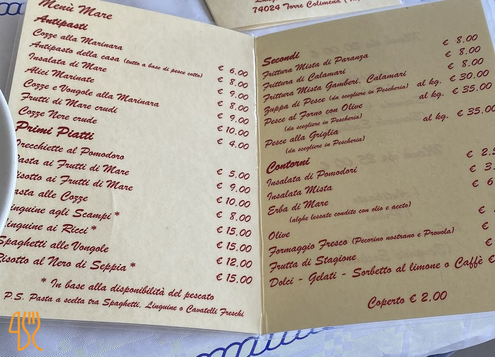 La Zattera Da Pompilio Carte