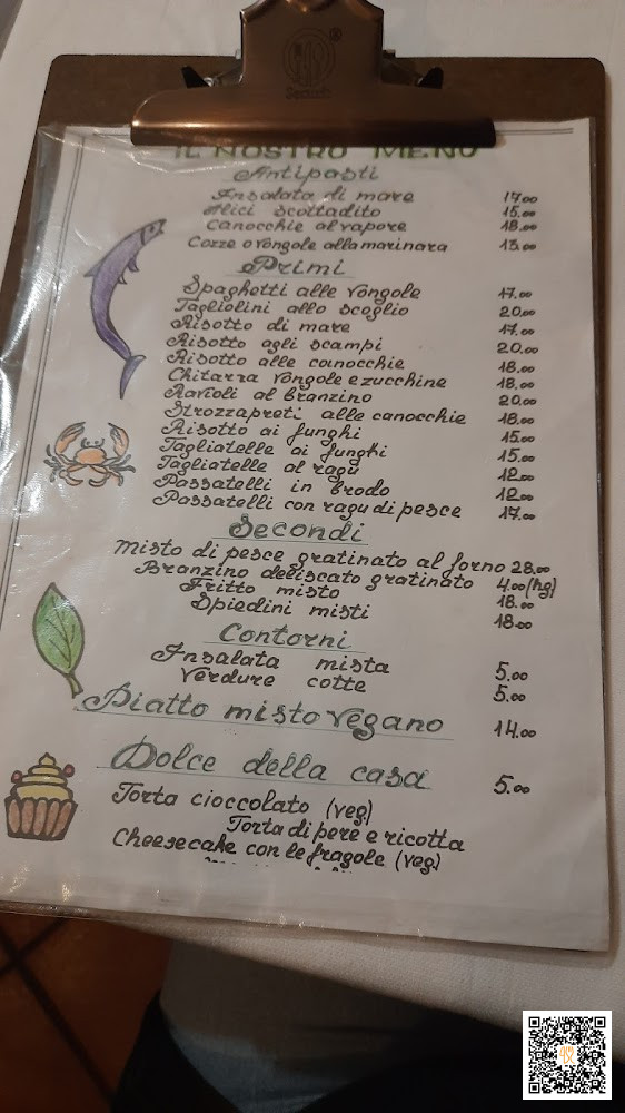 Nat. Riso E Dintorni Speisekarte