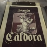 Locanda Caldora Speisekarte