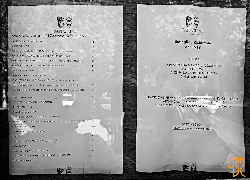 Battaglino Dal 1919 Carta