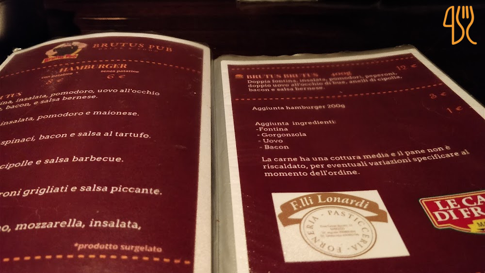 Brutus Pub Carta