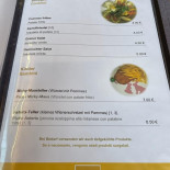 Reini's Bistro Speisekarte