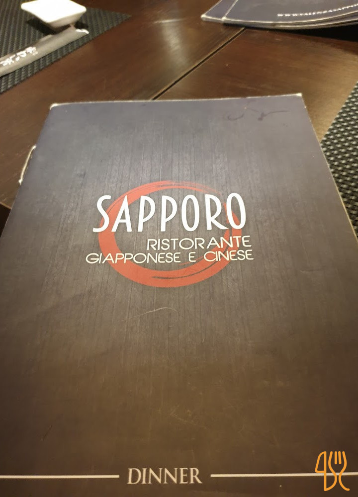 Sapporo Speisekarte