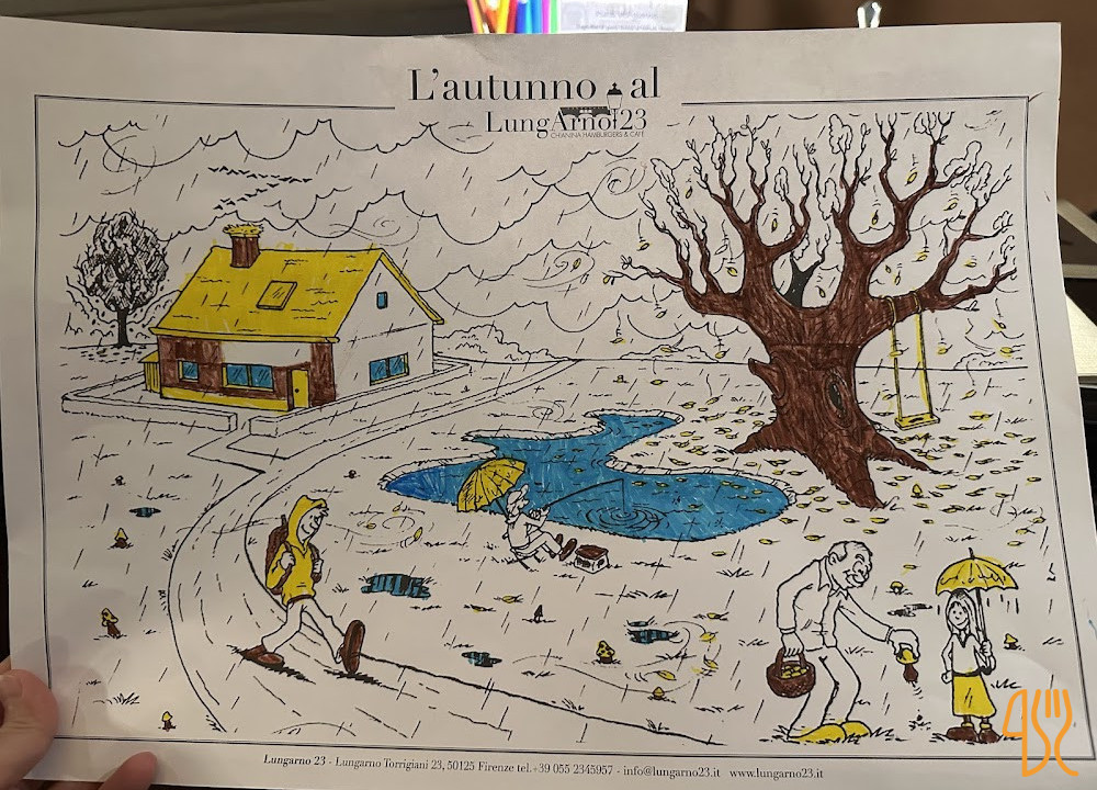 Lungarno 23 Speisekarte