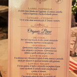 Dolce Speisekarte