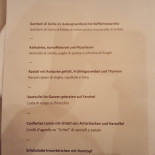 Zum Löwen Speisekarte