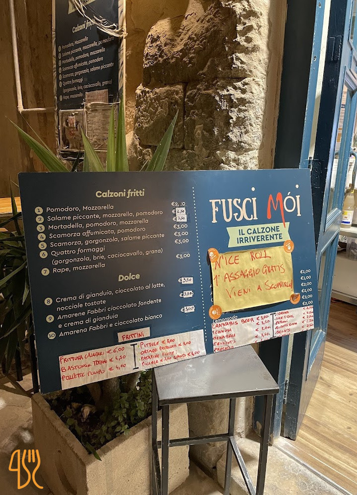 Fusci Mói Speisekarte