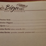 Pizzeria Biga 260 Carta