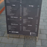 Geco Speisekarte