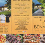 Benaco 119 Speisekarte