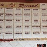 Pizza Record Carte