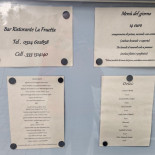 La Fruetta Ristorante E Bar Carta
