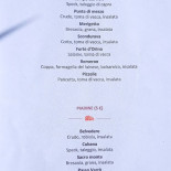 Osteria Irma Carta