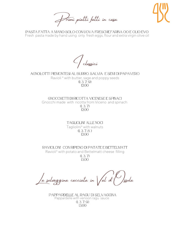 Albergo Edelweiss Larespa Carte