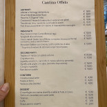 Cantina Offida Speisekarte