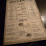 Jayson Irish Pub Carte