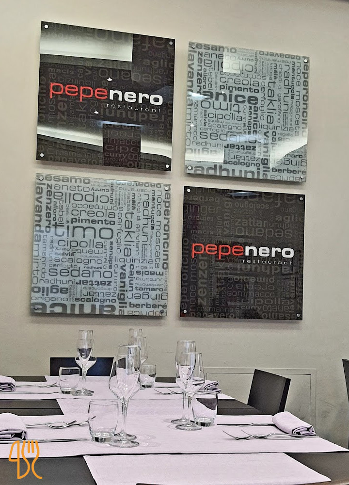 Pepenero Speisekarte