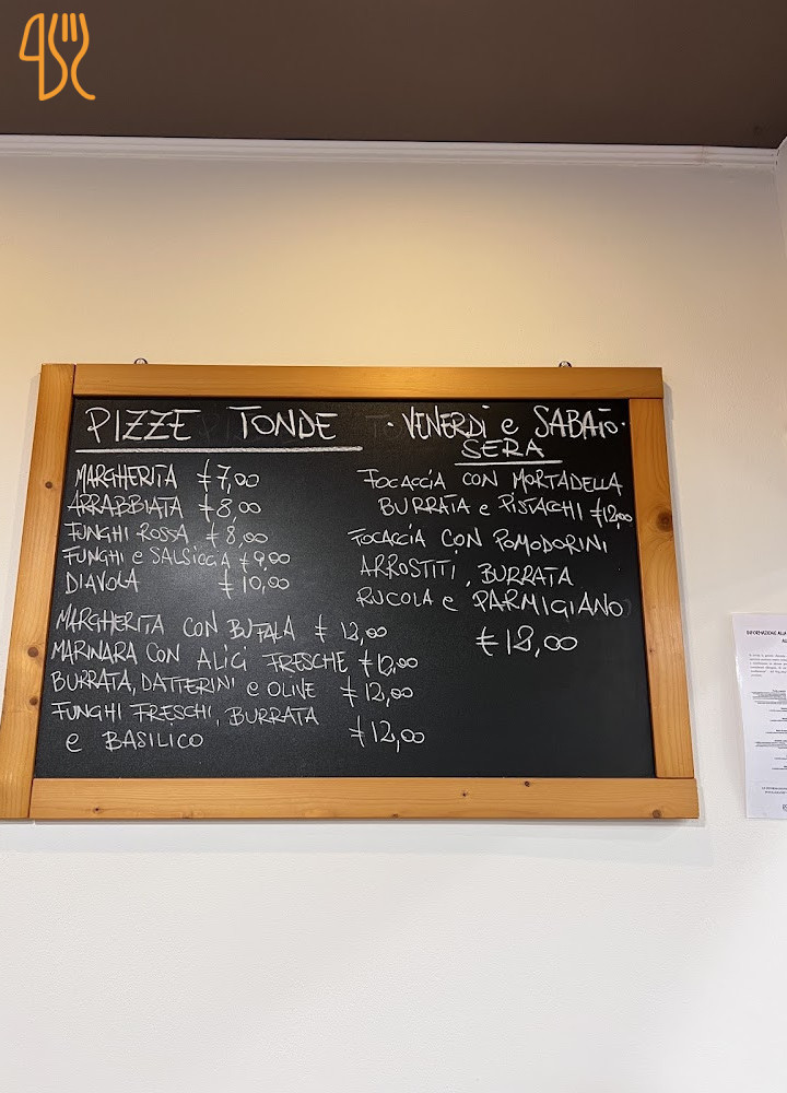 Tajo Pizza In Teglia Carte