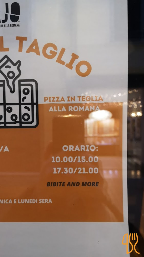 Tajo Pizza In Teglia Carte