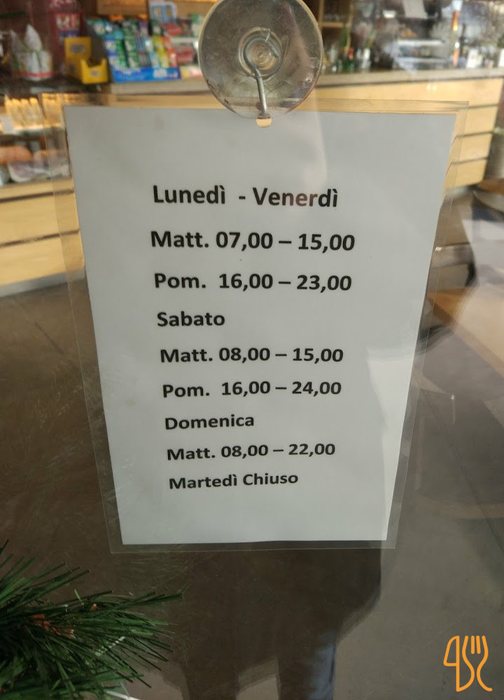 Mulinâr Bar Ristorante Carte