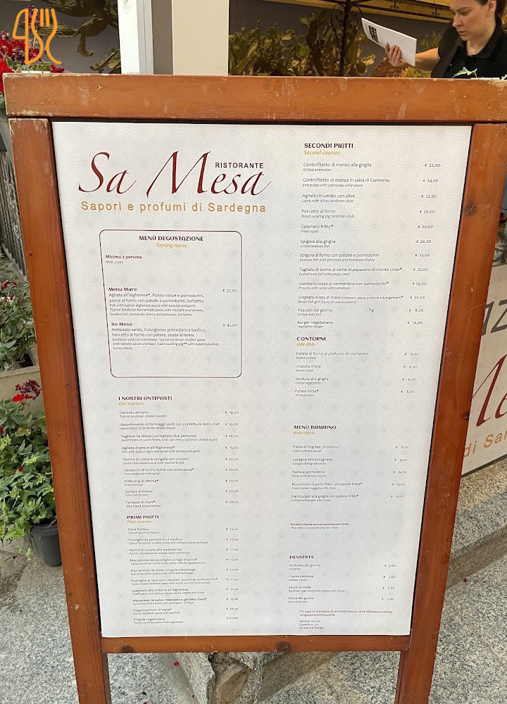Sa Mesa Carta