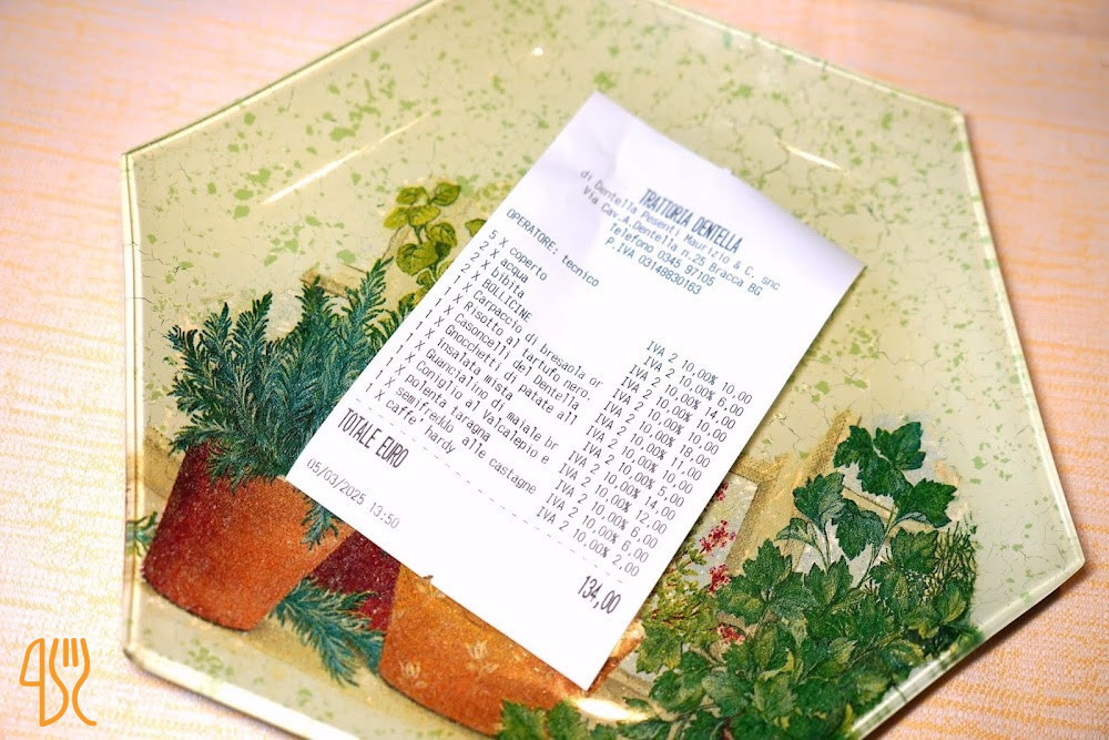 Trattoria Dentella Carta