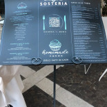 Sosteria Speisekarte
