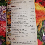 L'oriente Speisekarte