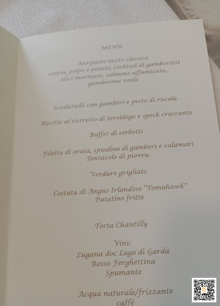 La Plasa Iscla Speisekarte