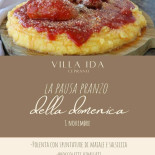 Villa Ida Speisekarte