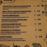 Tre E Trenta Speisekarte