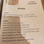 La Torre Pizza E Gril Carte