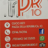 Pr10 Speisekarte