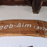 Seeb Alm Speisekarte