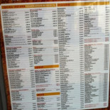 India Fast Food Carte