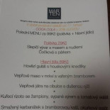 Restaurace Marten menu